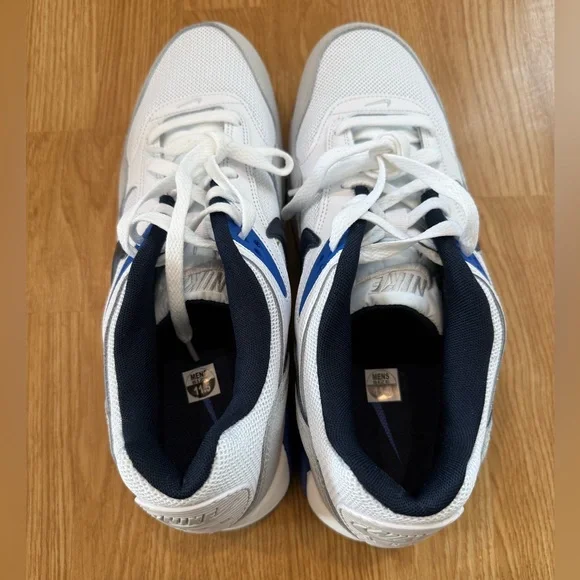 Nike Air Max White Blue Black Men’s Size 11.5 Sneakers NWOT - Picture 5 of 8